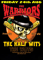 Warriors - The Three Tuns, Canterbury, Kent 24.8.12